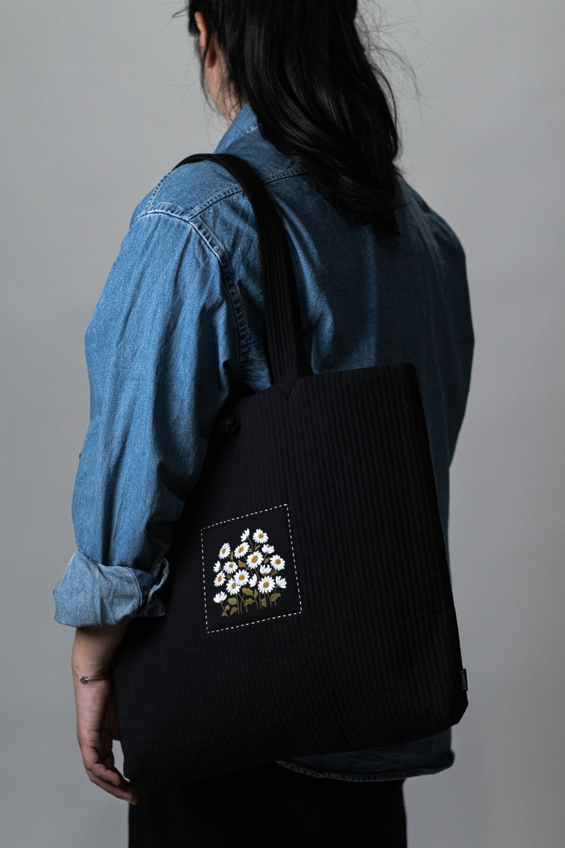 KKOT TOTE | INK PATCH DAISY