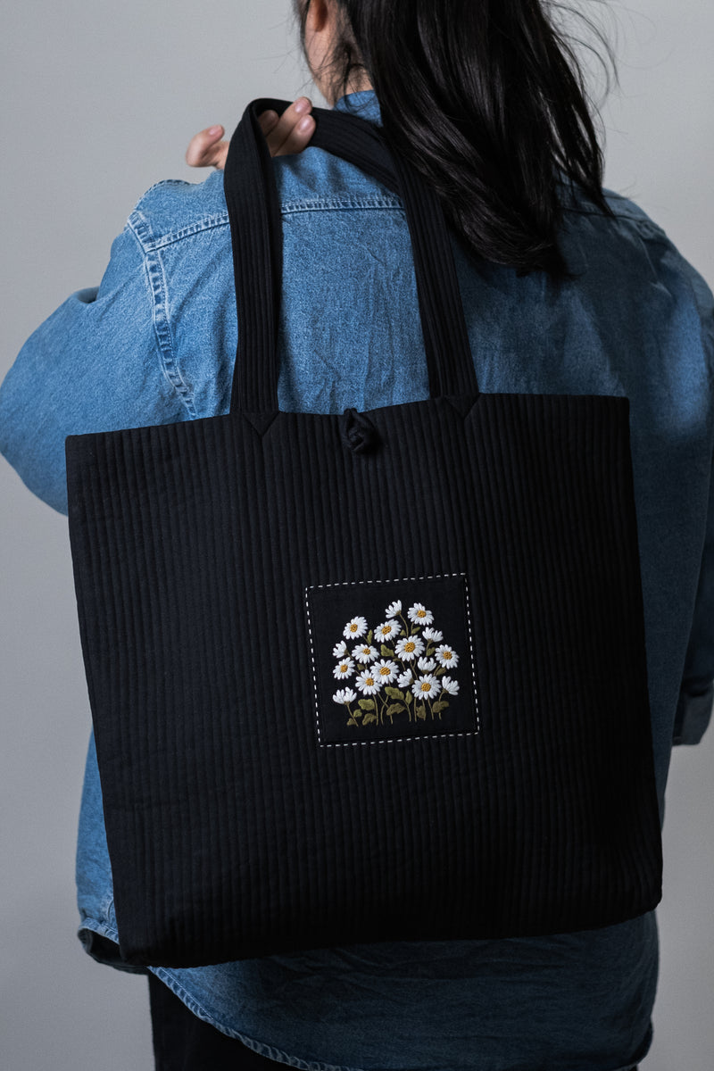 KKOT TOTE | INK PATCH DAISY