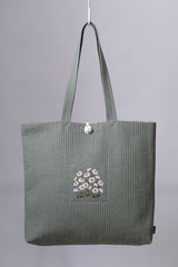 KKOT TOTE | MOSS PATCH DAISY