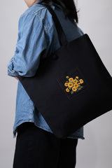 KKOT TOTE | INK PATCH SUNFLOWER