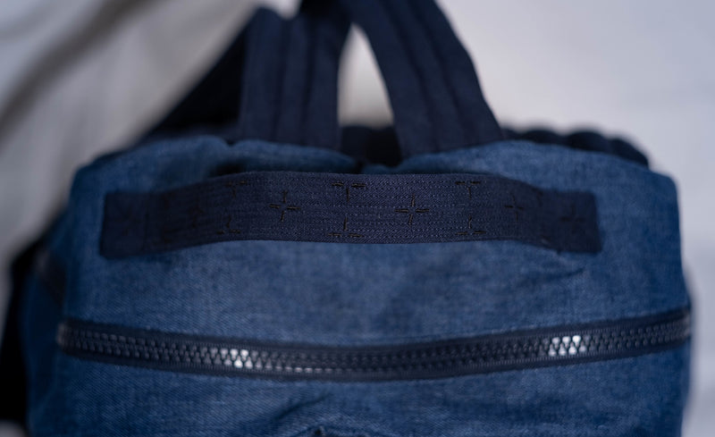 Everyday Denim Backpack | Dark