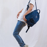 Everyday Denim Backpack | Dark